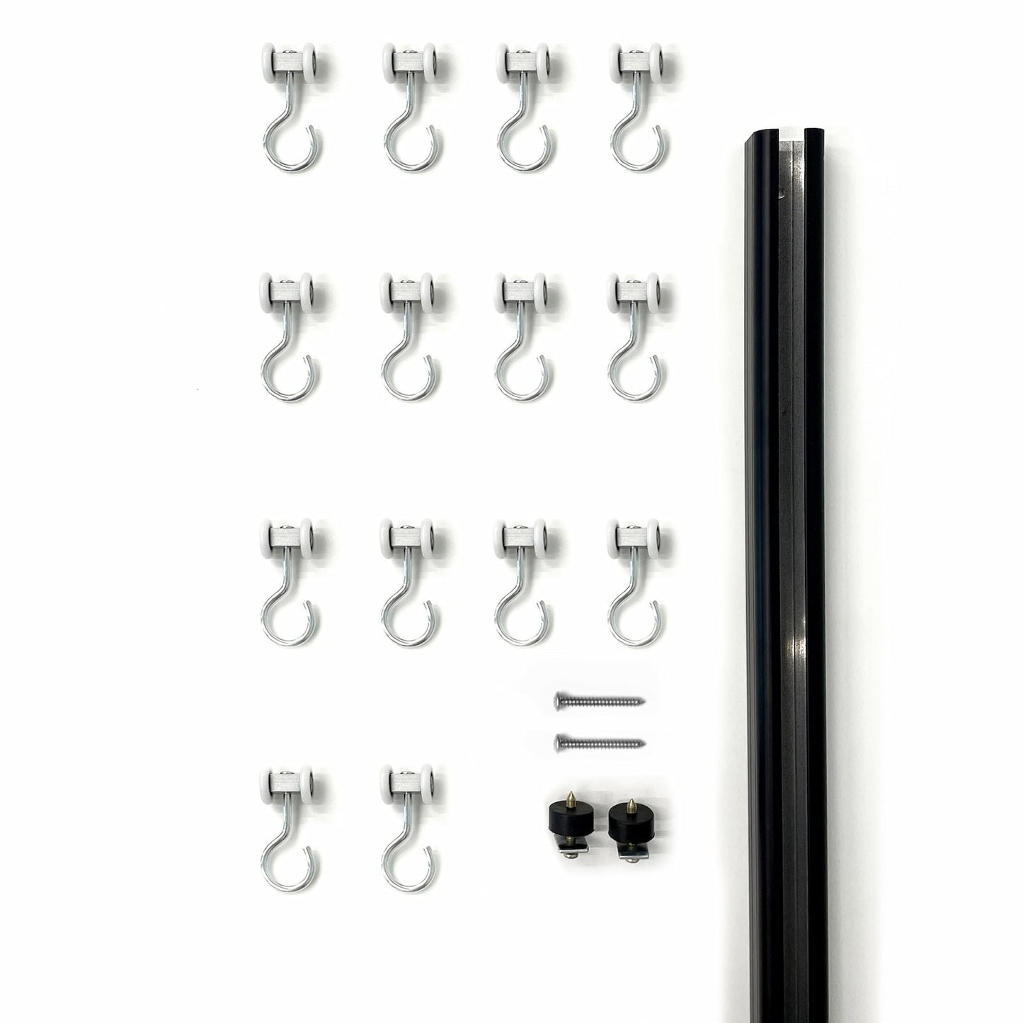 Carl's Place Golf Simulator Curtains, Black