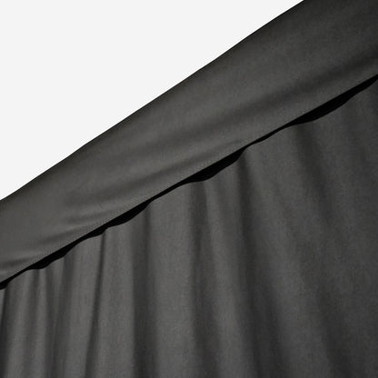 Carl's Place Golf Simulator Curtains, Black